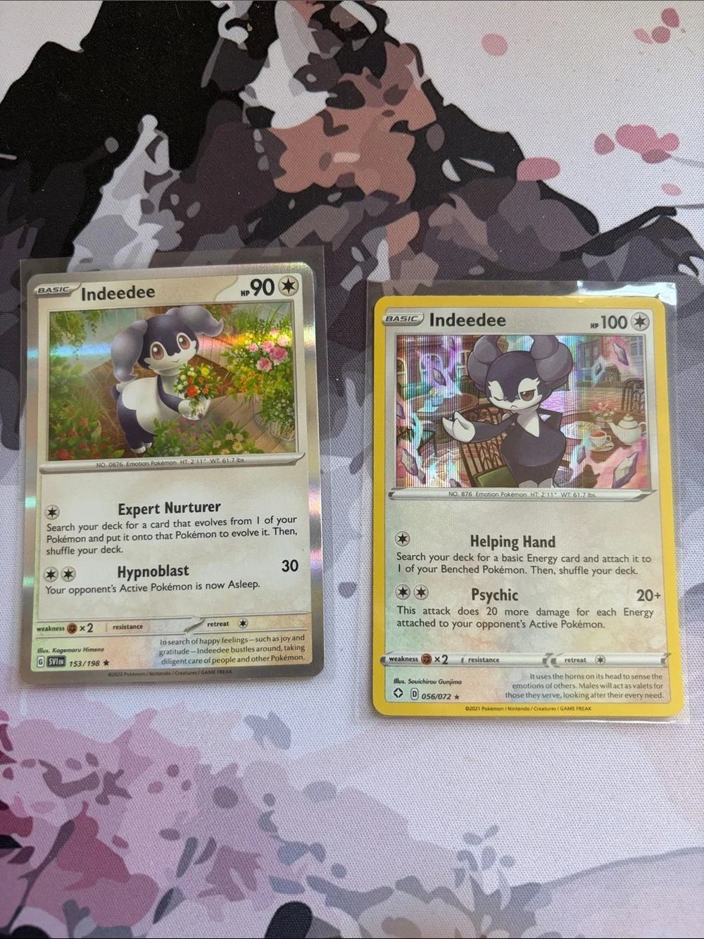 Indeedee Holo Pokémon Card Mini Lot | 2 Holo Cards ✨5/$25✨